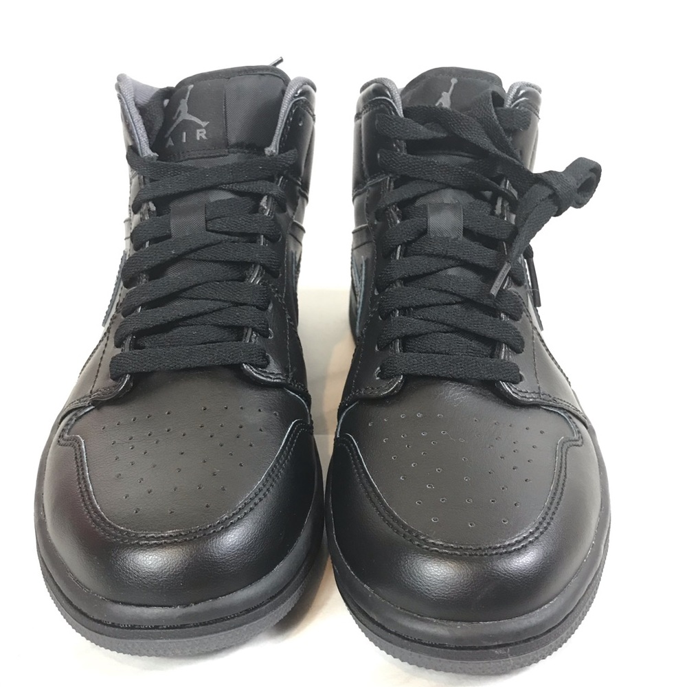 ❌SOLD❌ Jordan 1 All Black/Black/Grey w OG Box - Picture 3 of 8